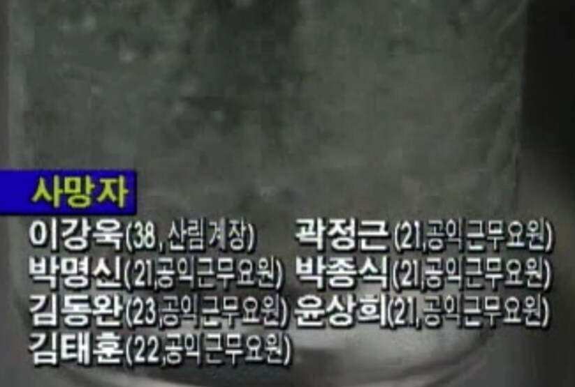 1996년 산불끄다 사망한 공익근무 요원들.jpg_2.jpg