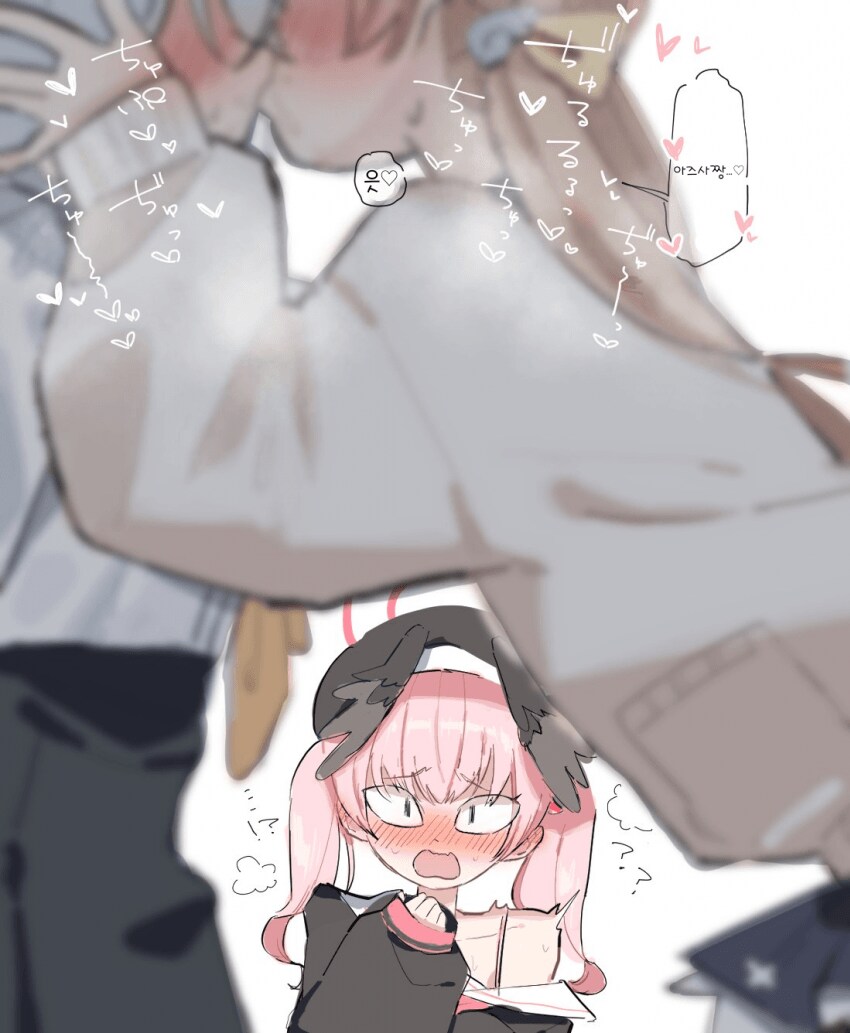 블루아카) 히후미랑 아즈사가 보비는 짤_1.png