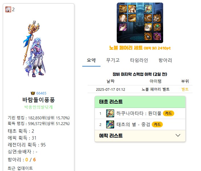던파) 이새킨 어떤 태초악세를 먹게될까_1.png