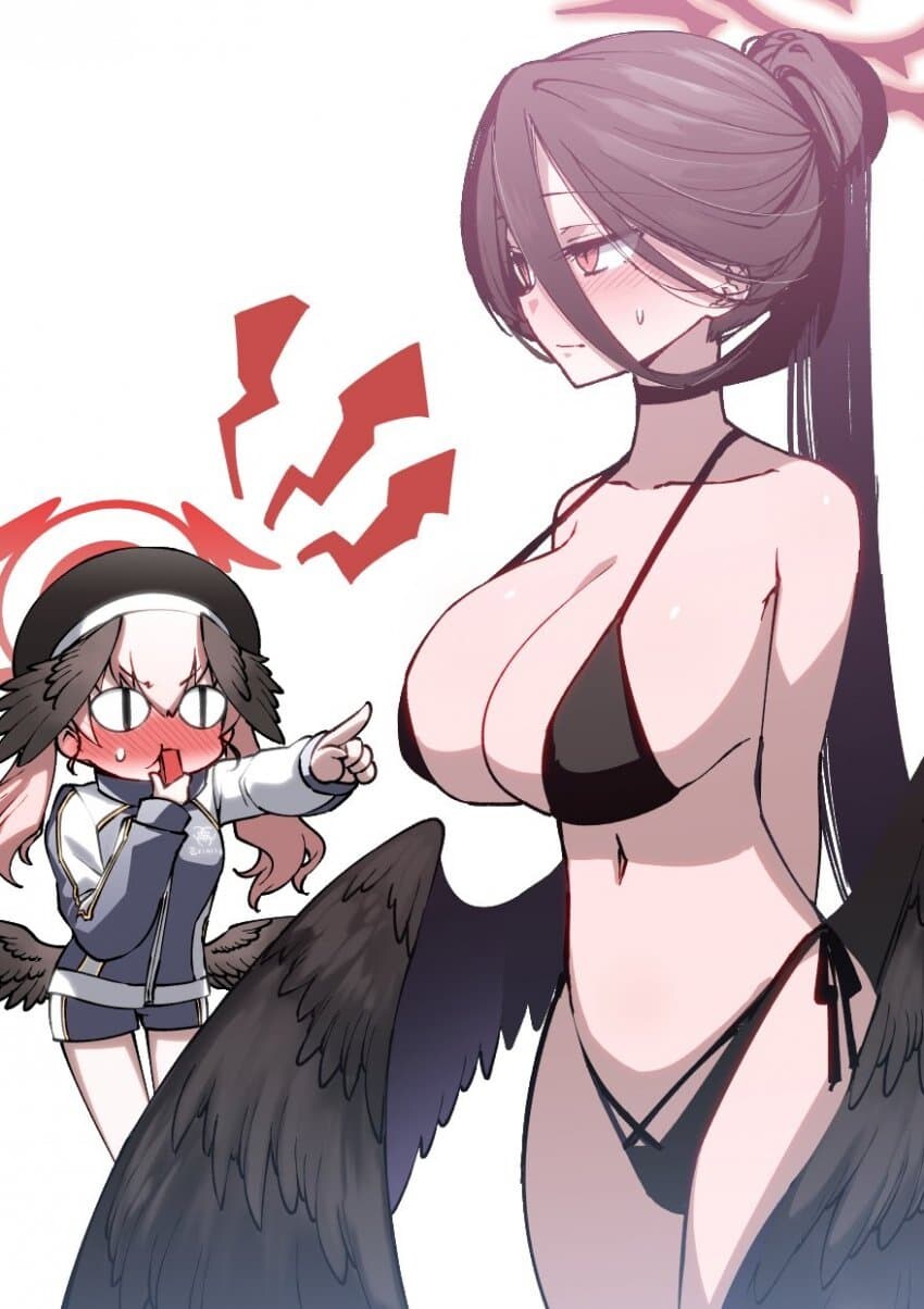 블루아카] 오늘 아침엔 블아빵 올렸다고 쌍욕먹어서 우울했는데.._1.jpg