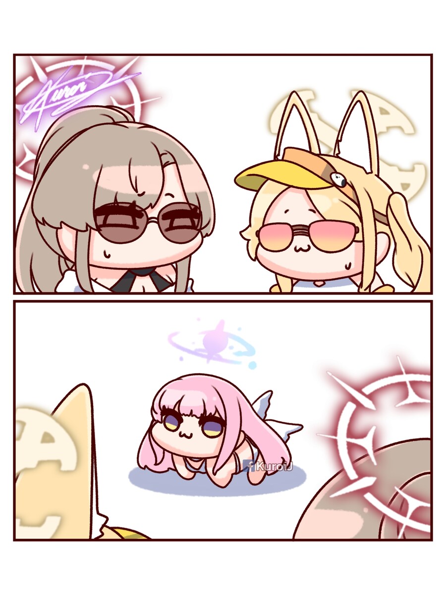 블루아카) 수영복 미카가 이상해졌다_1.jpg
