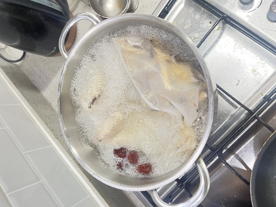 편하게 먹는 삼계탕 쯧쯧.._1.jpg