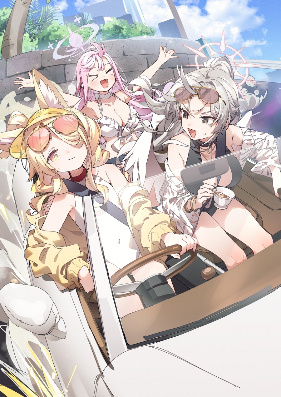 블루아카) 동글동글 수영복 티파티_1.jpg