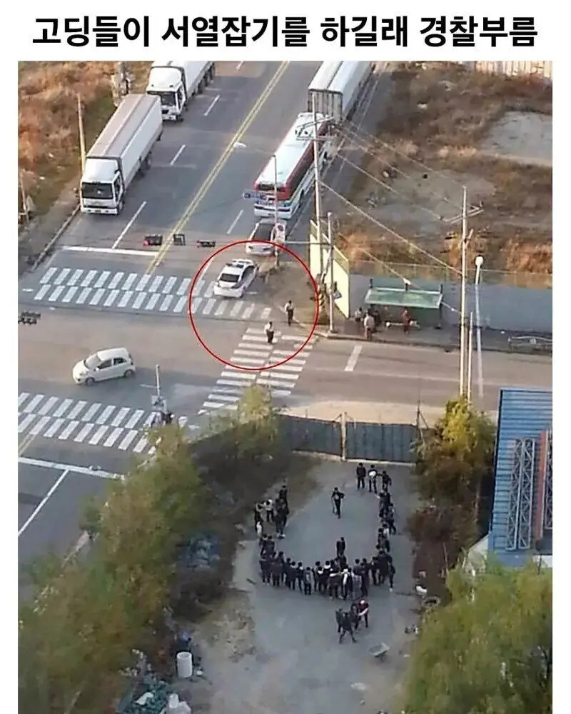 고딩이 서열잡기 하길래 경찰부름_1.jpg