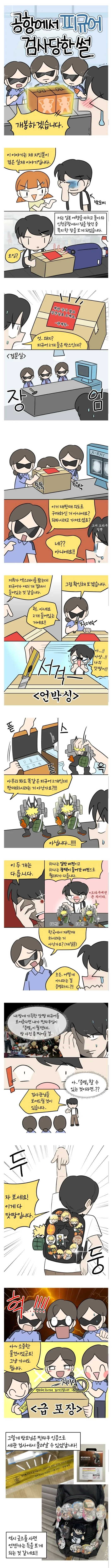 공항에서 피규어 오픈당한 씹덕 ㅋㅋㅋㅋ_1.webp