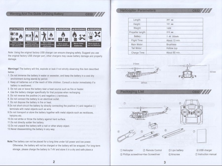 RC-ERA C032 UH-1 HUEY 무선조종 휴이 헬리콥터_37.jpg