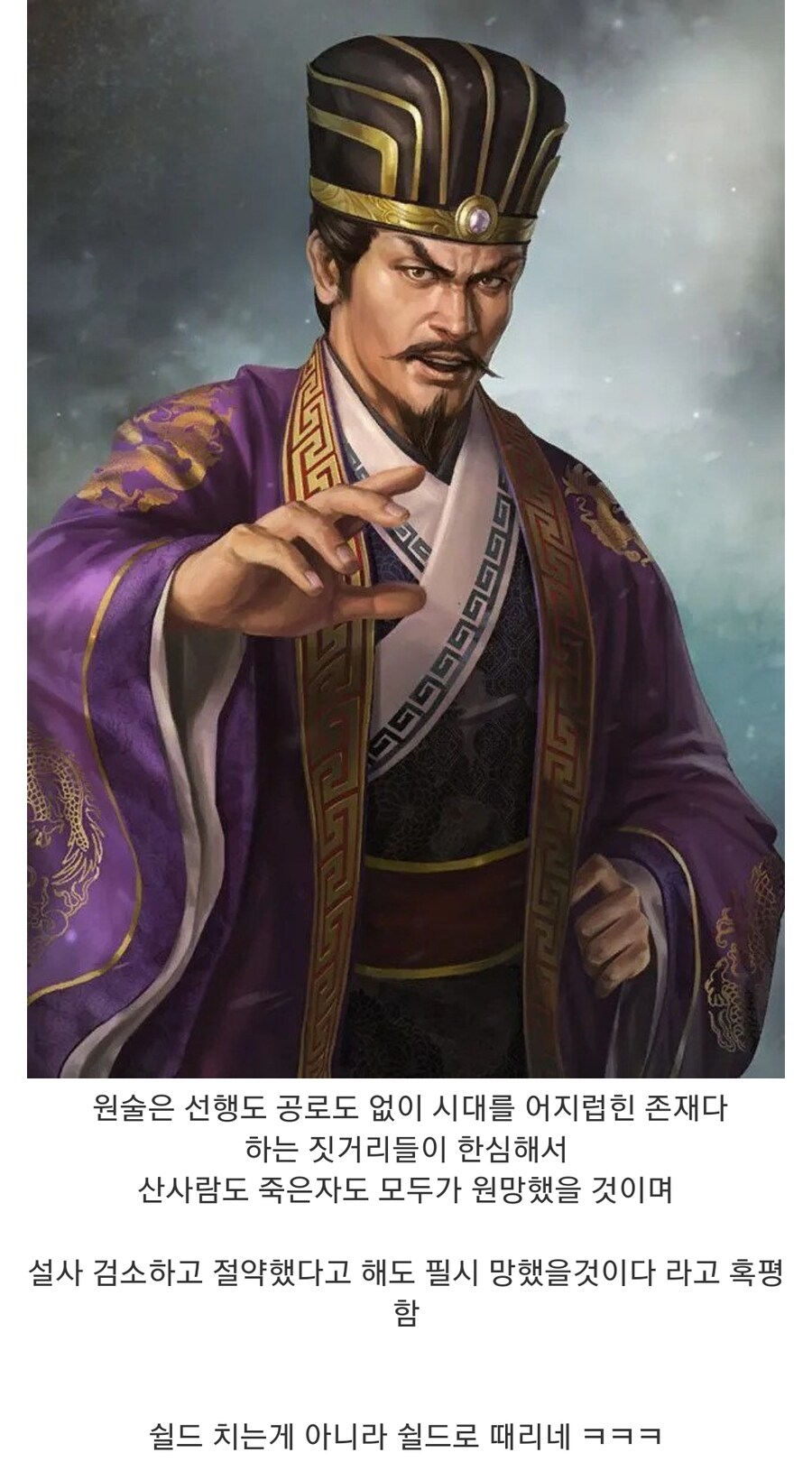 (삼국지) 원술에 대해 사람들이 오해한다고 평한 어느 학자_2.jpg