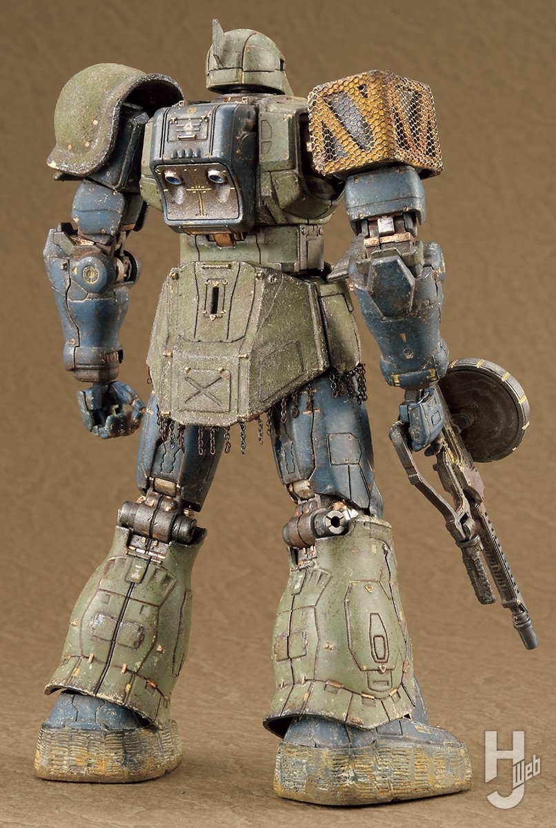 HG 1/144 복수의 레퀴엠판 자쿠 I HJ 게재 세미 스크래치 작례_3.jpg