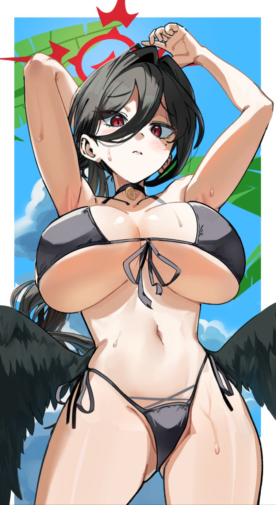 블루아카) 수영복 하스미 그렷음_1.png