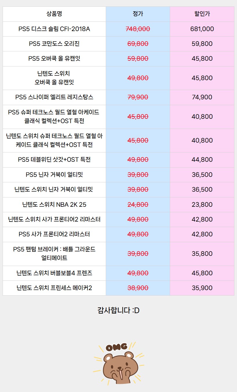[플레이스위치]PS5 디스크 슬림/NSW/PS5 게임 타이틀 최대 23% 할인_1.png
