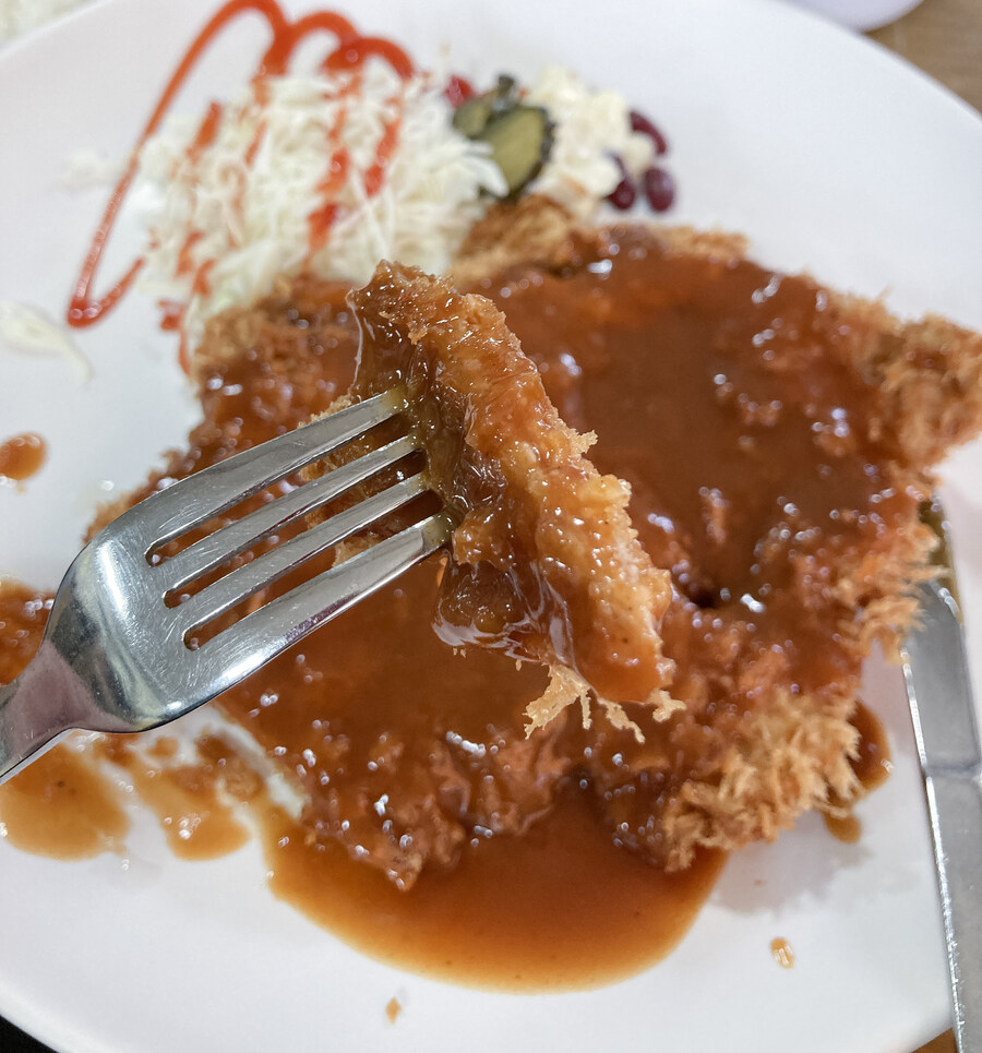 경양식 이야기가 생각나 찍어본 동네 돈까스집_3.jpg