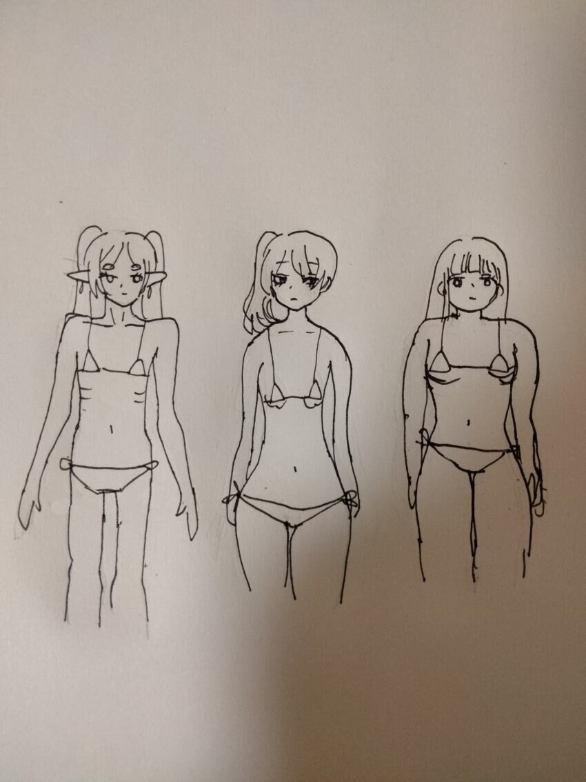 일본 트위터에서 극찬을 받은 '현실적인 여자골격' 그림_12.jpg