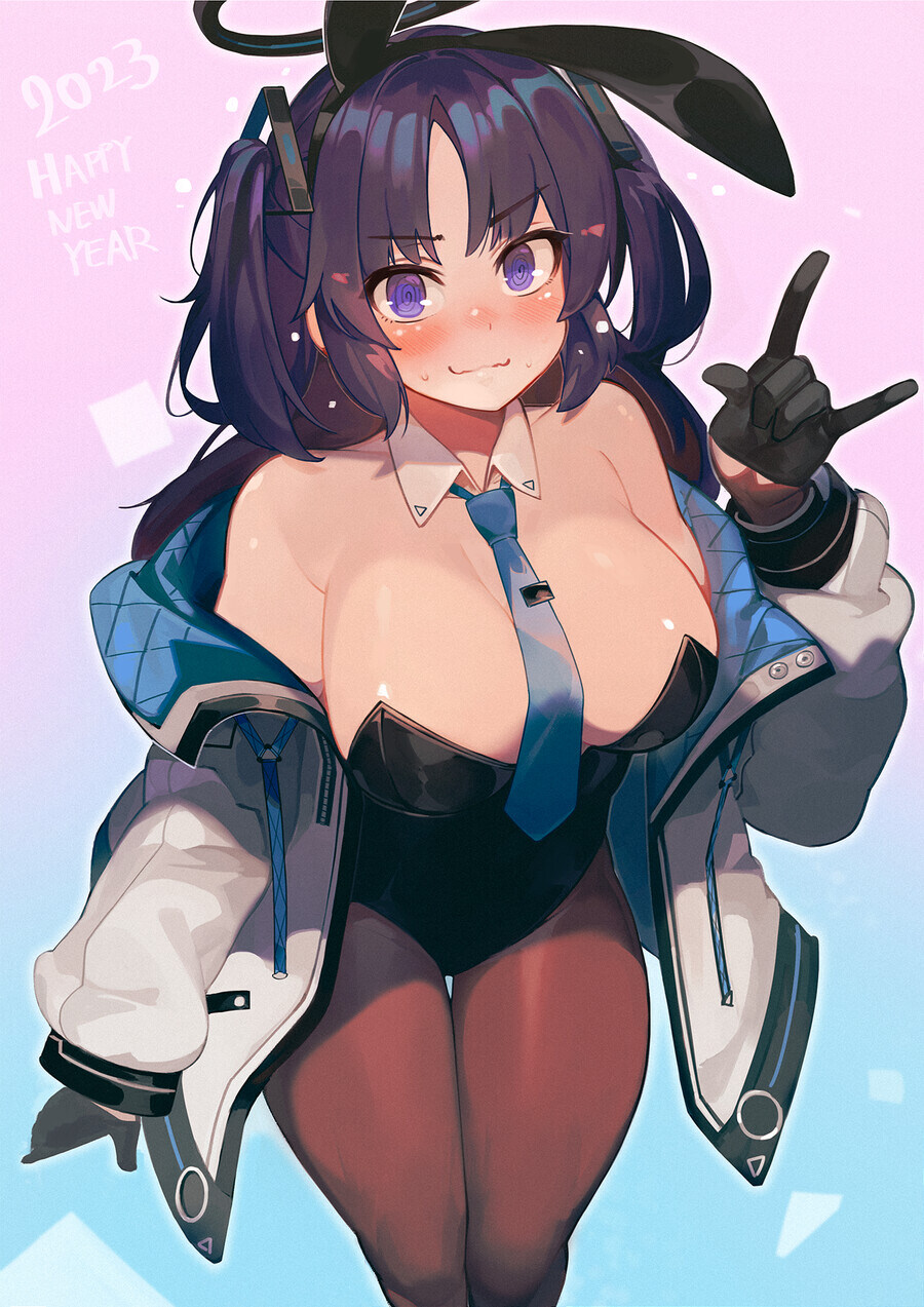블루아카)유우카 바니걸 예송논쟁_4.jpg