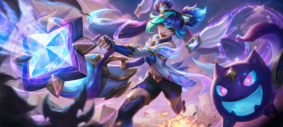 [LOL:WR] 신규 스킨&스플래시 아트 미리보기: 별 수호자 징크스 특등 에디션_1.jpg