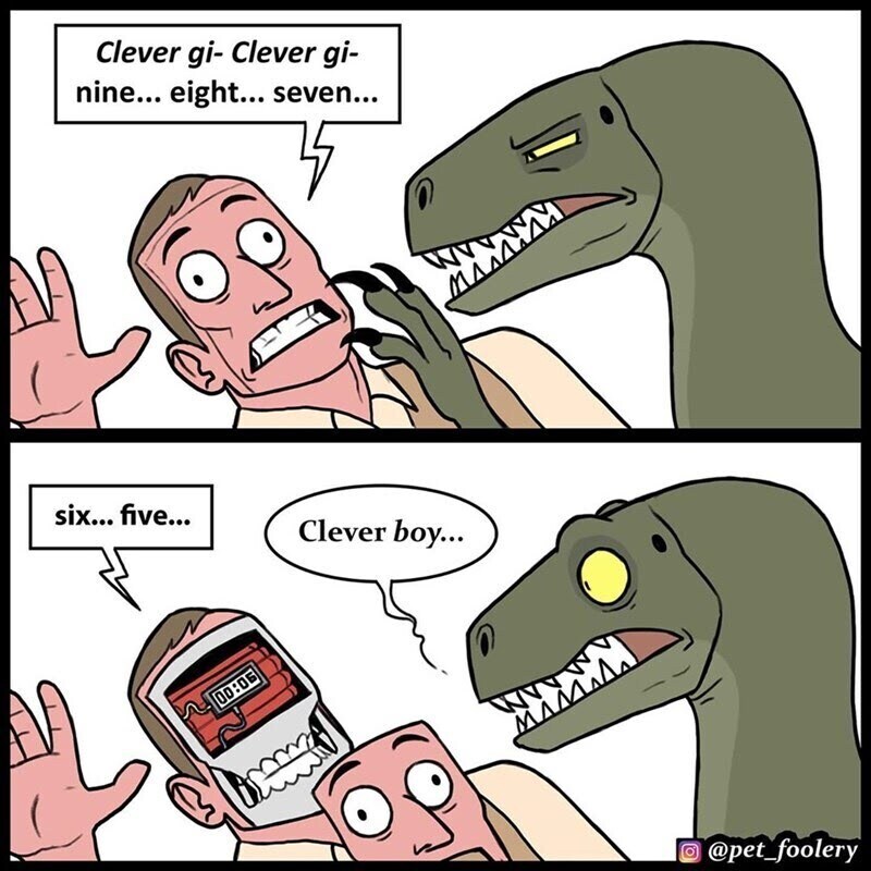 쥬라기공원)Clever Girl vs Clever Boy_3.jpg