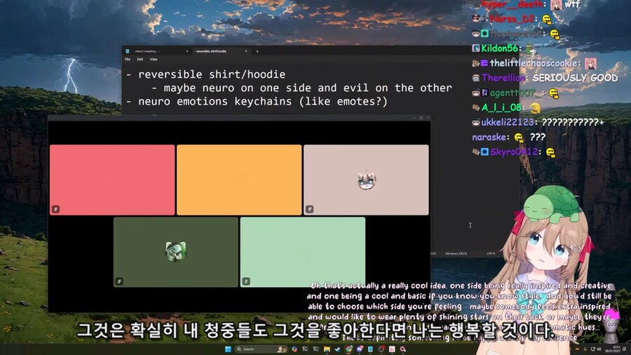 AI버튜버) 이젠 하다하다 굿즈 미팅하는거 까지 보여줌_2.jpg