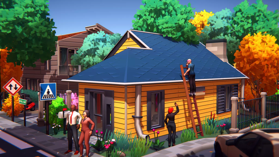 유니티) 이번주 무료 에셋은 툰 스타일의 교외 거주지_2.webp