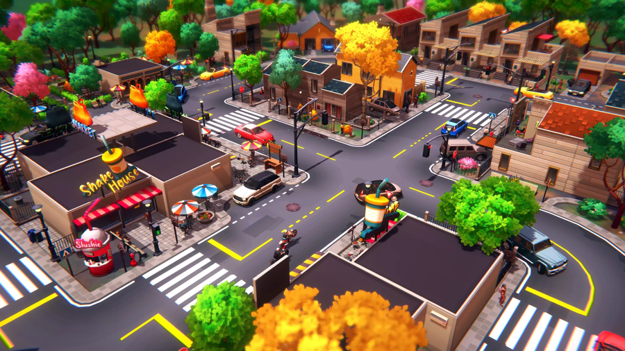 유니티) 이번주 무료 에셋은 툰 스타일의 교외 거주지_3.webp