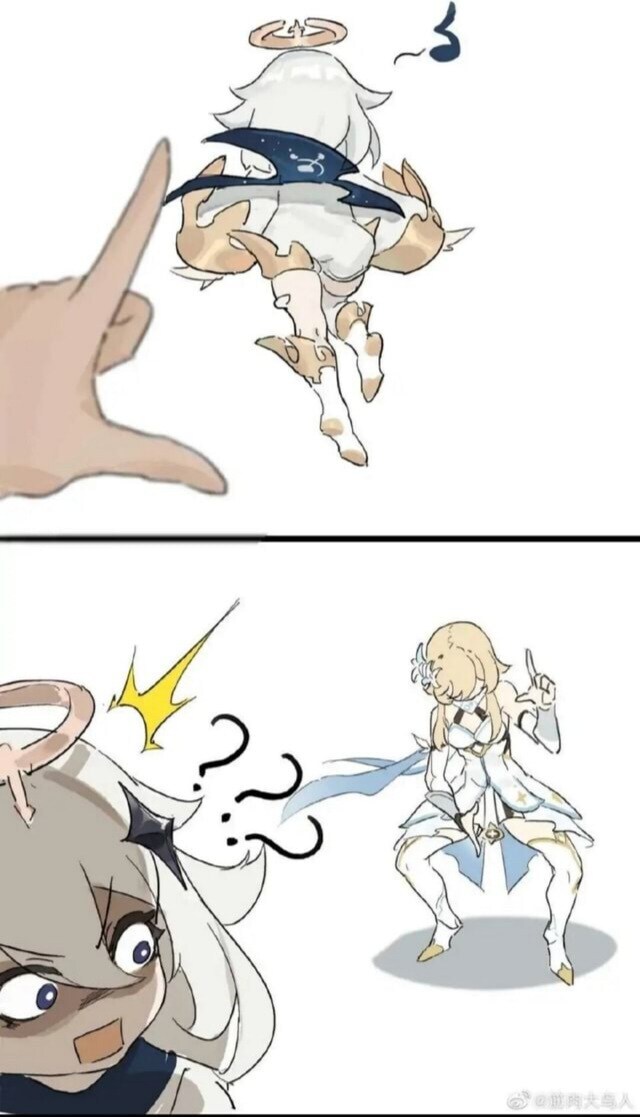 원신) 자궁속에 페이몬을 가두고 싶은 여행자_1.jpg