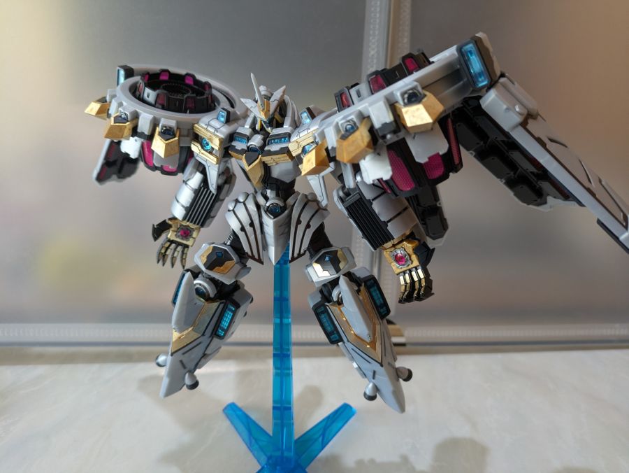 [맥스 팩토리] PLAMAX 아제우스 가조립 & 조합 사진_15.jpg