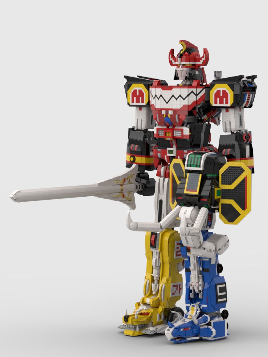 레고로 만든 무적! 파워레인져의 대수신(大獣神) - Megazord 최종완성_2.png