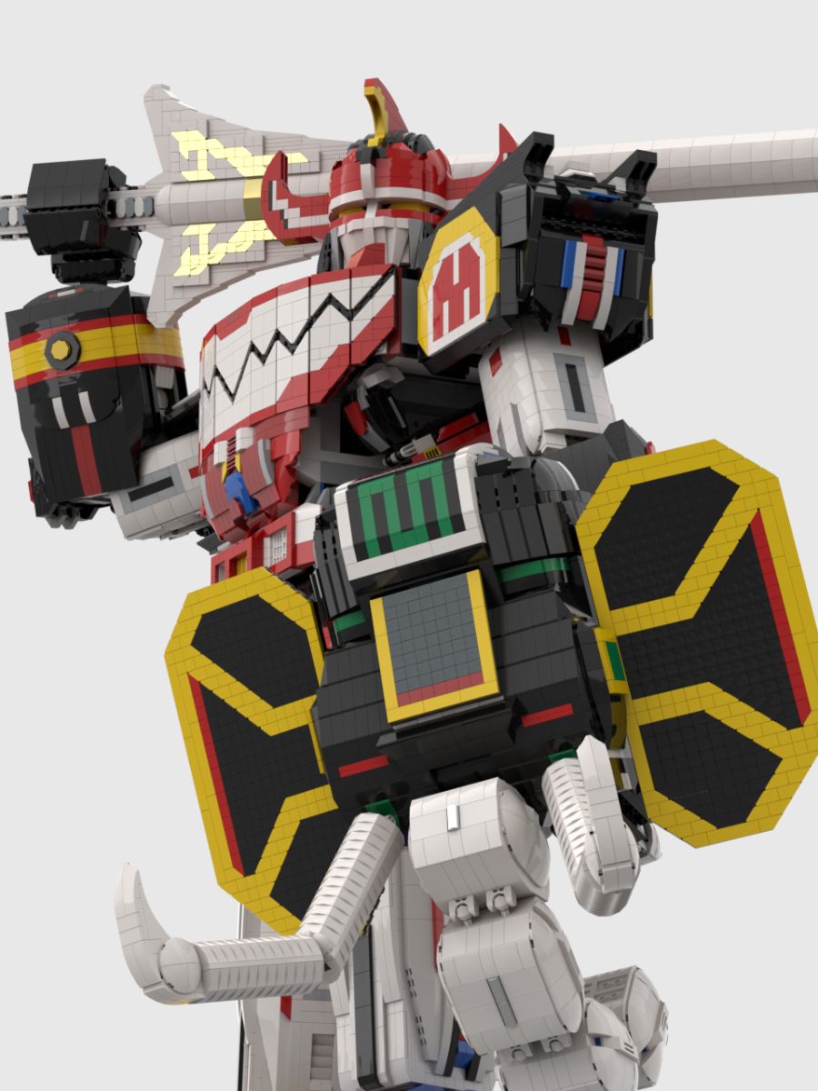 레고로 만든 무적! 파워레인져의 대수신(大獣神) - Megazord 최종완성_10.png