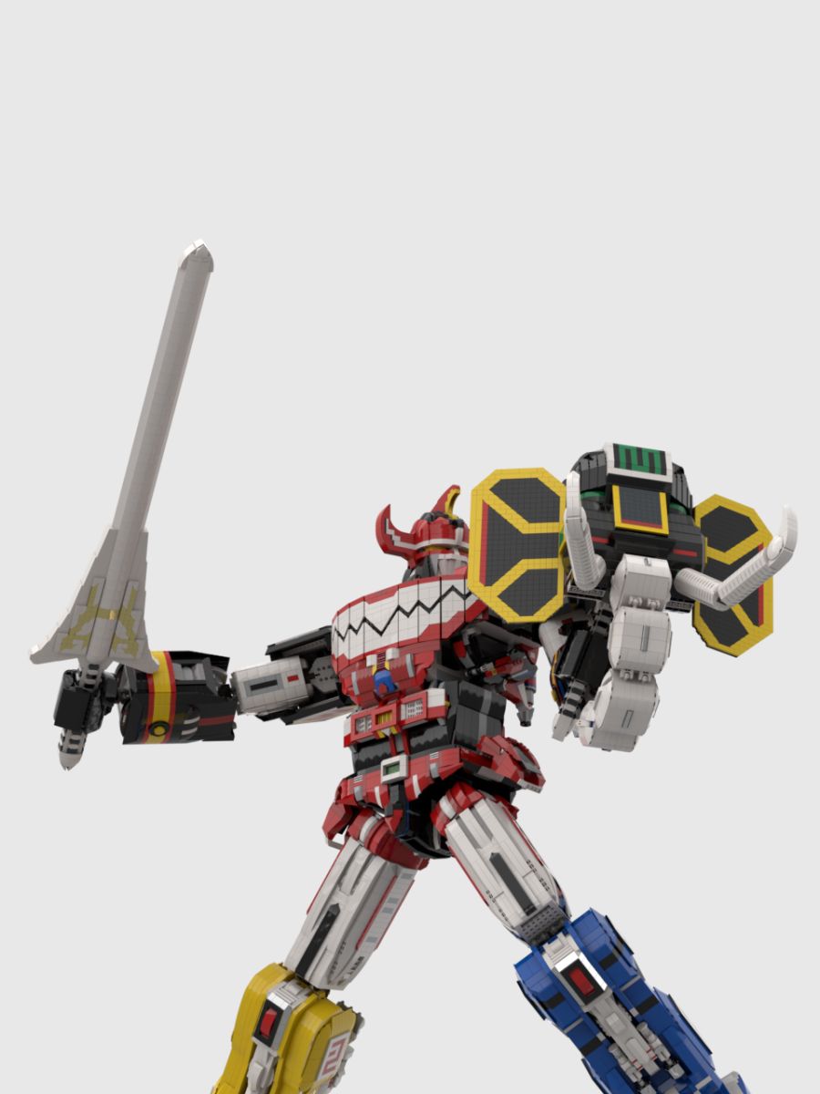 레고로 만든 무적! 파워레인져의 대수신(大獣神) - Megazord 최종완성_13.png