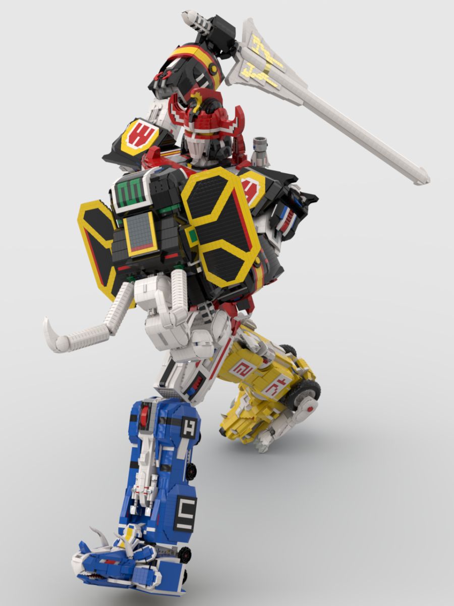 레고로 만든 무적! 파워레인져의 대수신(大獣神) - Megazord 최종완성_17.png