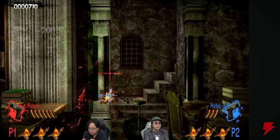 더 하우스 오브 더 데드 2 리메이크 전격문고 채널 방송 시연중_1.jpg