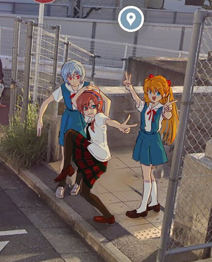 스트리뷰에 포즈 취하는 여고생_13.jpg