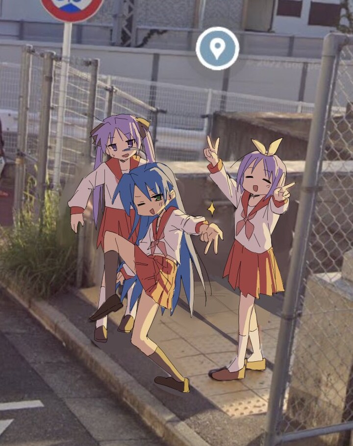 스트리뷰에 포즈 취하는 여고생_15.png