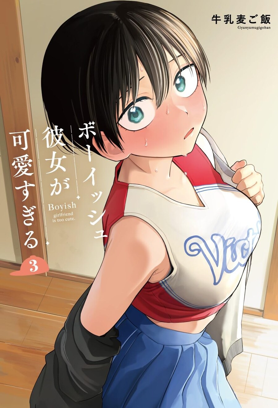 "보이시한 여자친구가 너무 귀여워" 3권 표지_1.jpg
