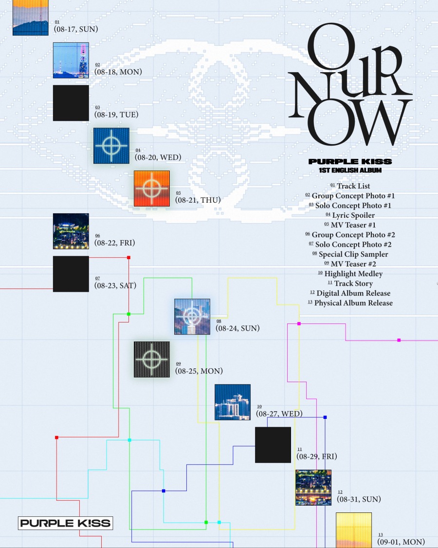 250816.PURPLE KISS 1st English Album [OUR NOW] SCHEDULER.jpg