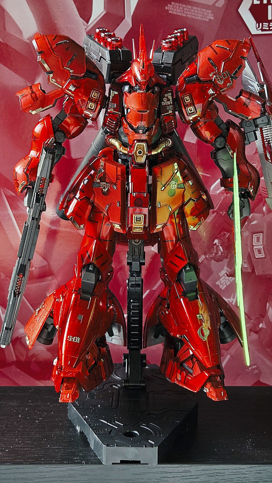 RG 사자비 클리어 + 붓도색 + 퓨처용액 = 짭카니컬 코어_1.jpg