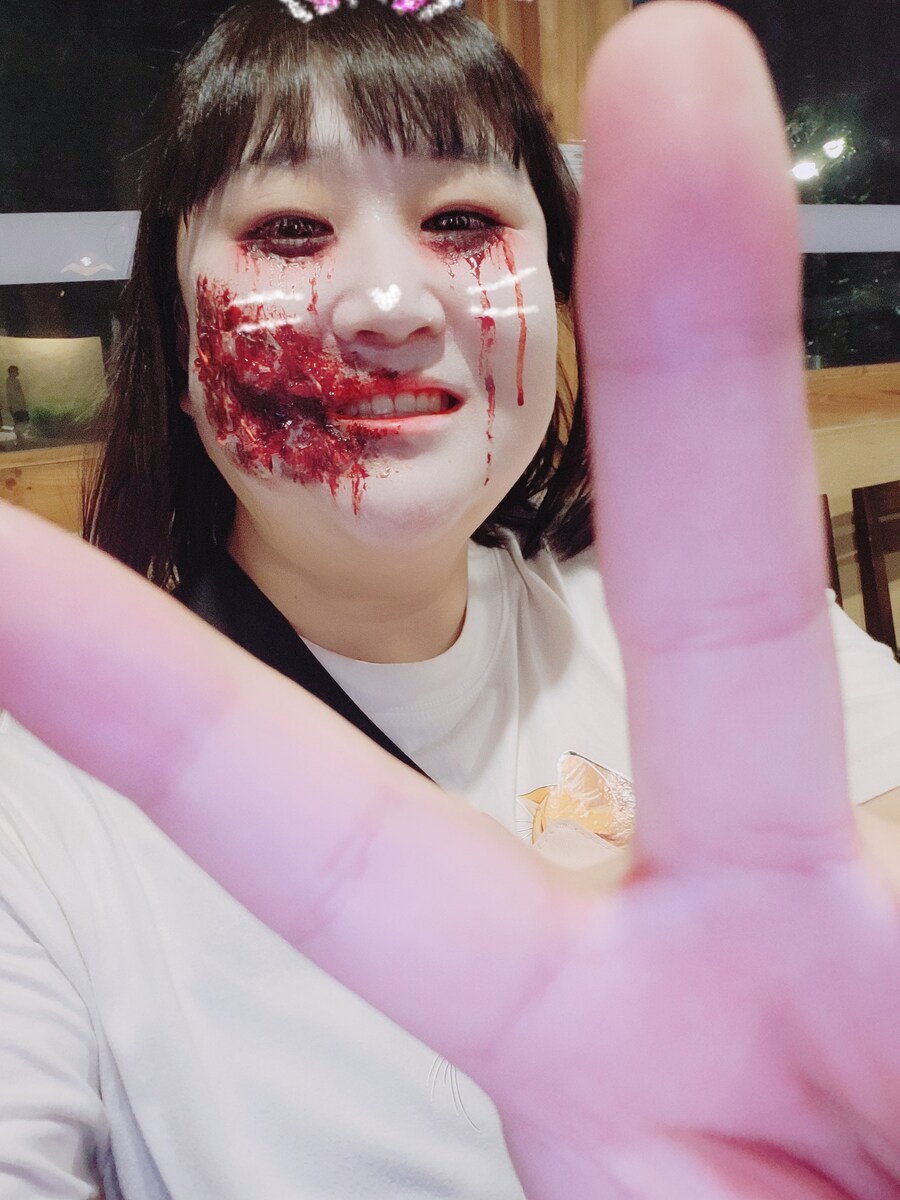 [무서움] 3년만에 다시 찾은 한국민속촌 귀신분장 했어요_5.jpg