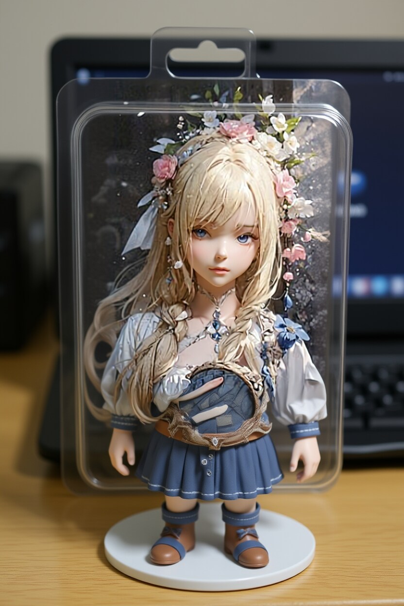 ai 피규어 저거 얼굴만 올리니까 좀 웃기게 나오네 ㅋㅋ