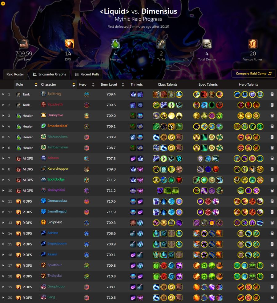 와우 리퀴드가 신화 마나괴철로 종극점 월퍼킬에 성공하였습니다!_3.png