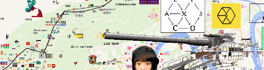 Wplace) 남한/북한 군사분계선에서 전쟁놀이하는 전세계 유저들_6.png