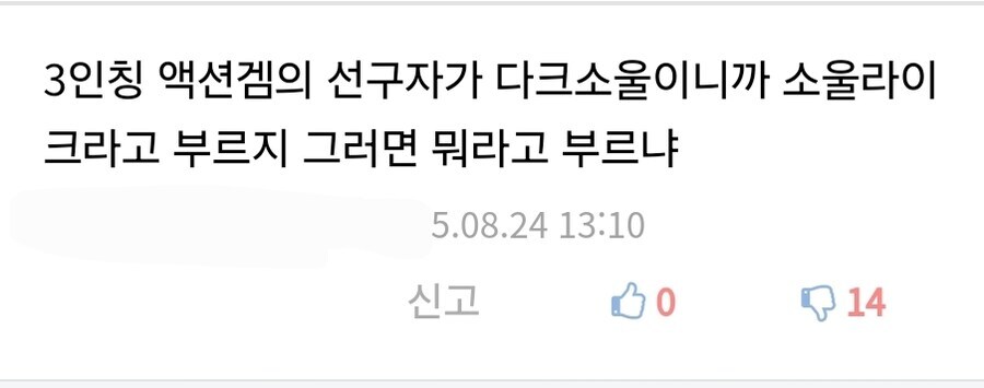 ??? : 솔직히 칼질하는 3D 액션겜들은 죄다 소울라이크 아니냐?_1.jpg