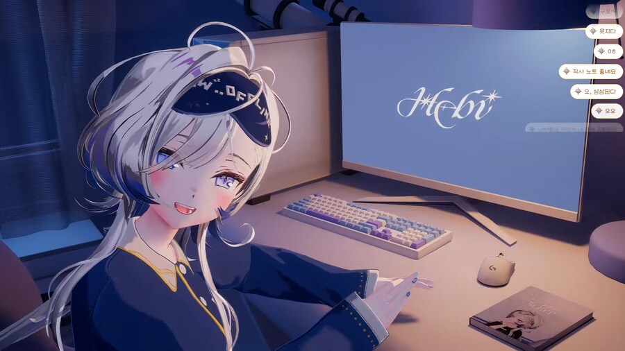 버튜버) 잠옷 헤비(hebi)님 이쁘시군_3.png