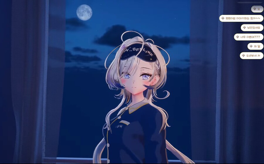 버튜버) 잠옷 헤비(hebi)님 이쁘시군_5.png