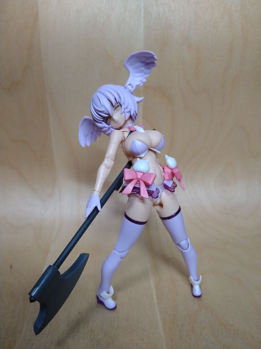 [코토부키야] PUNI☆MOFU 샤오 가조립 & 특전 파츠 조합 사진_11.jpg