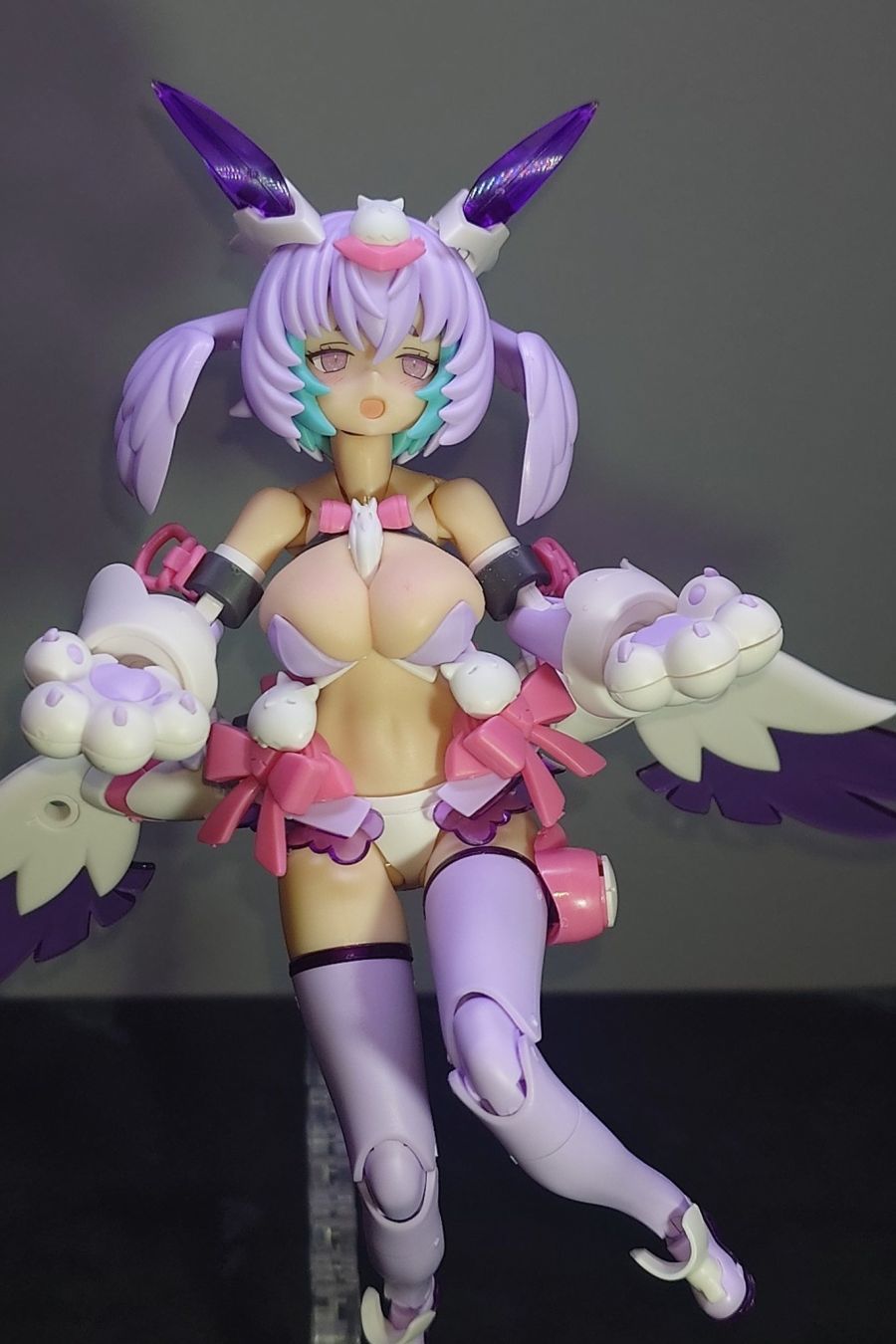 [코토부키야] PUNI☆MOFU 샤오 가조립 & 특전 파츠 조합 사진_18.jpg