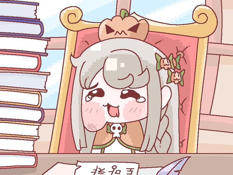 트릭컬) "흐아앙! 스삐끼 볼 잡아당기지 마세요!_1.png