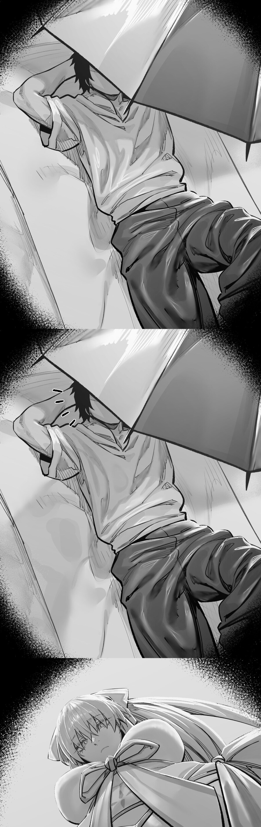 FGO)모르간에게 선크림 발라줄 뿐인 구다오 Manhew_1.jpg