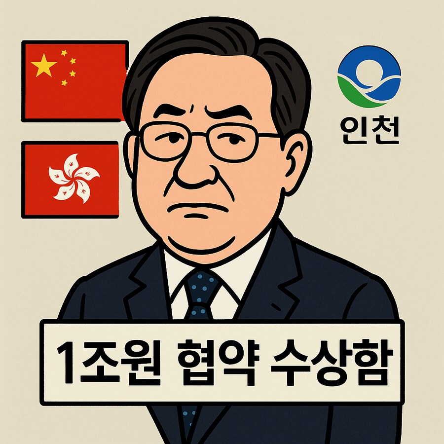 정권 바뀌니까 빤스런한 최대 규모 1조 비리 의심 (인천시장)_1.png