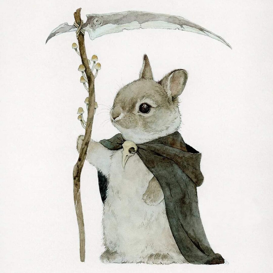 판타지 직업을 가진 소동물들 그림.jpg_11.jpg