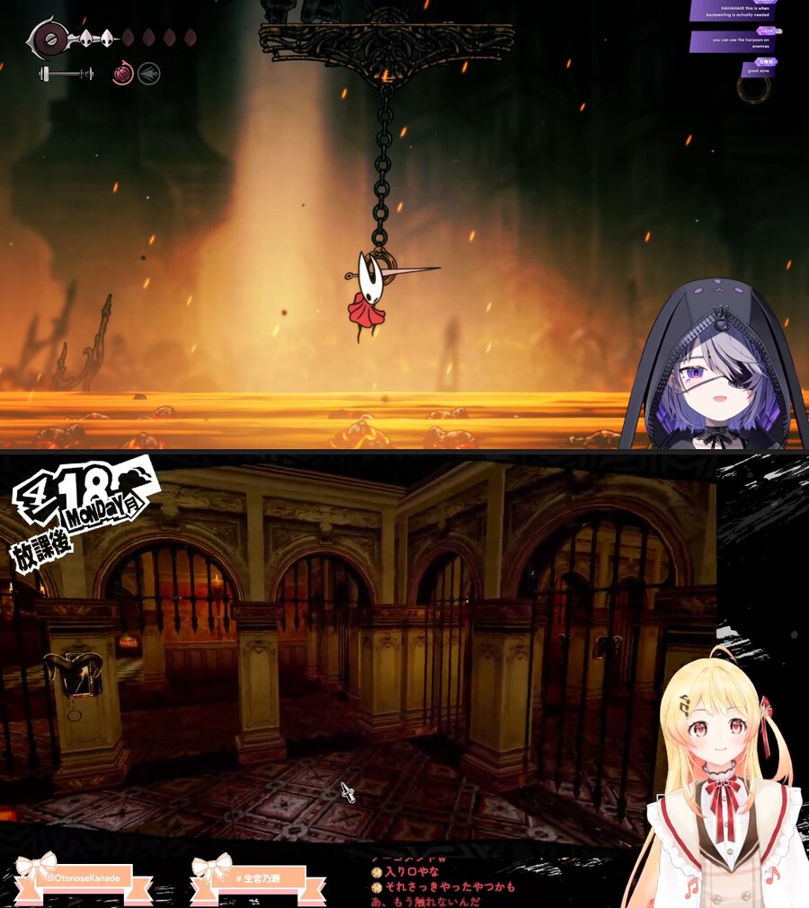 버튜버) 도전적인 게임을 하고 있는 두 사람_1.png