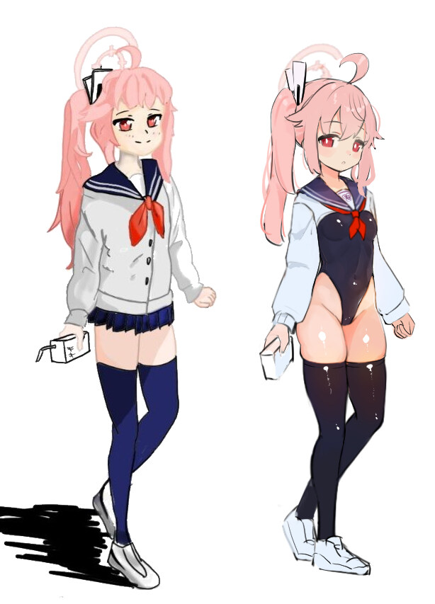 블아/약후) 내 제자 그림 고로시 해봤음