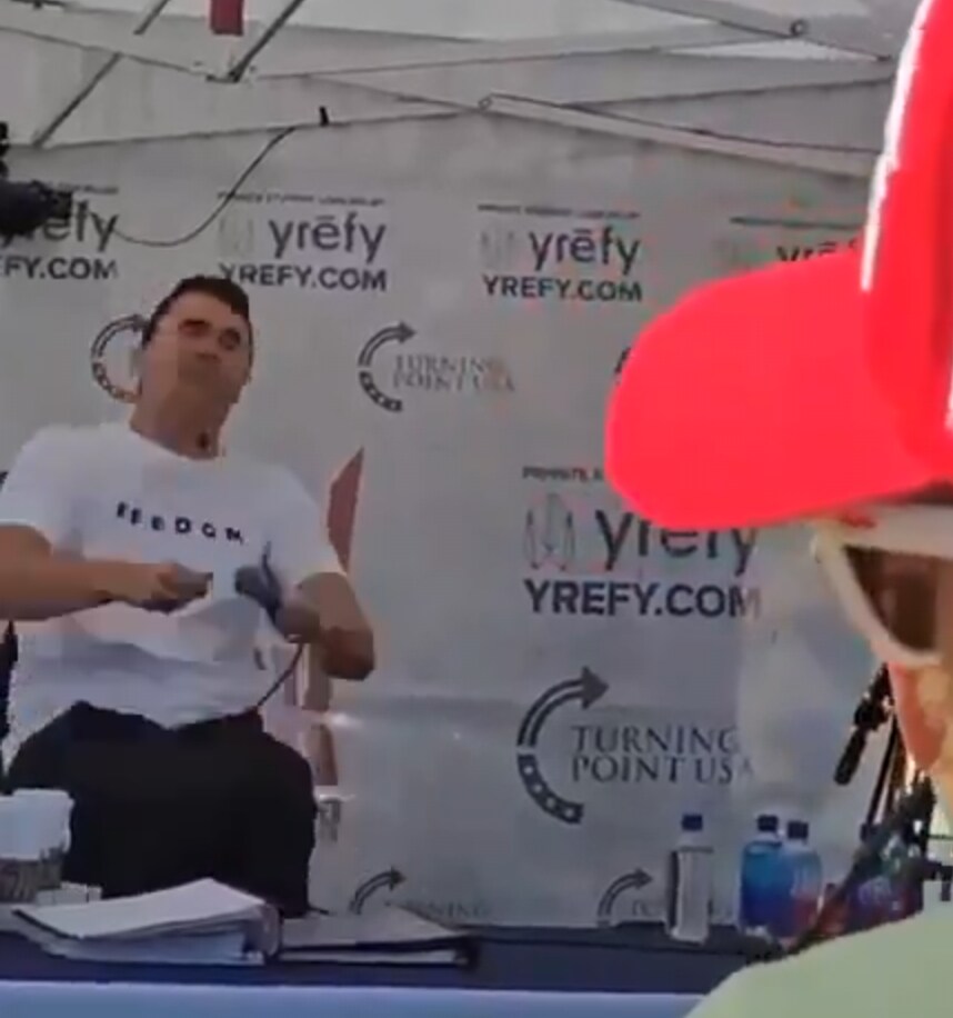 혐) 미국 트럼프 지지 논객 찰리 커크 총격_1.png